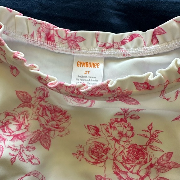 Gymboree Kids Toddlers Two- Piece Rash Guard Bathing Suit 2T two Piece NWOT - Picture 5 of 5